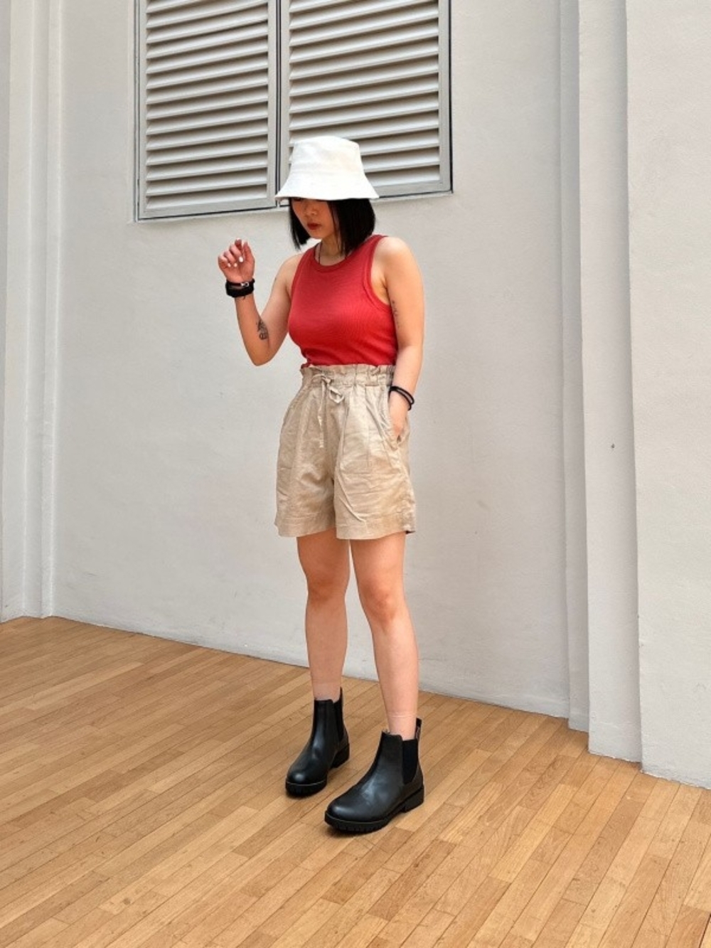 Uniqlo Linen Cotton Shorts 💙